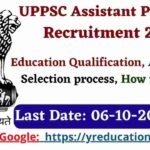 UPPSC Assistant Professor Recruitment 2025: Apply Online for 1253 Posts