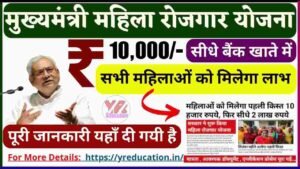 Bihar Mukhyamantri Mahila Rojgar Yojana 2025: महिलाओं को सशक्त बनाने की नई पहल